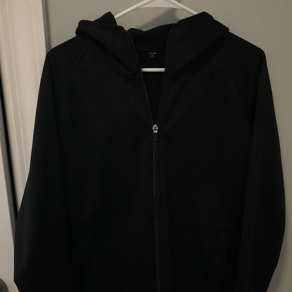 Uniqlo fleecelined zip up hooded jacket